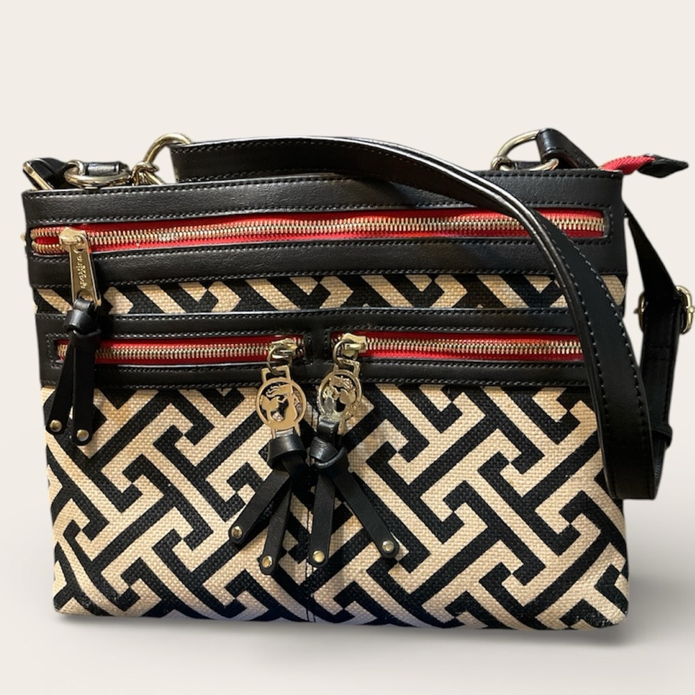 Spartina 449 Callahan Zipper Hipster Crossbody Bag